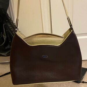 Dark brown shoulder bag